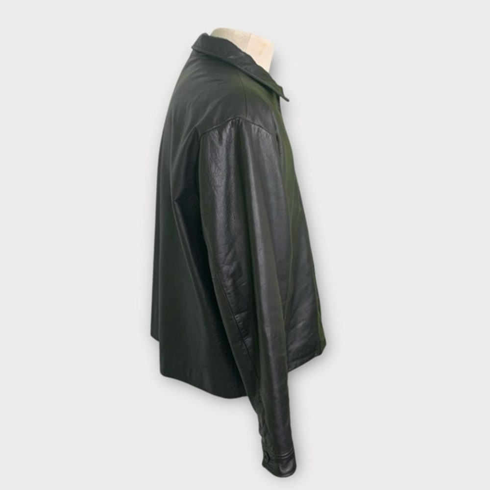 Vintage 90s GAP Downtown Leather Jacket - Picture 2 of 13